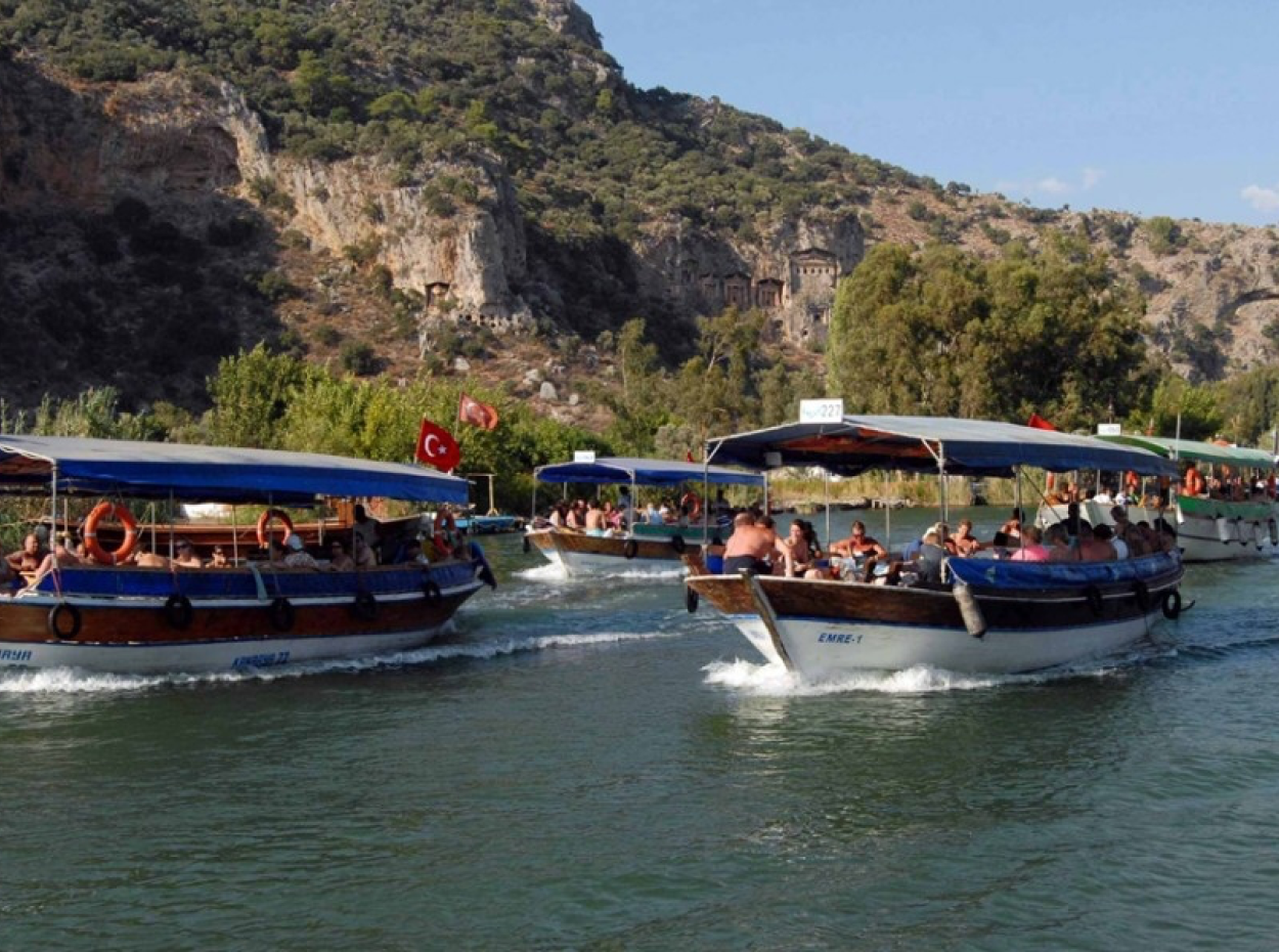 Köyceğiz Bootstouren. Koyceğiz Ege Villa